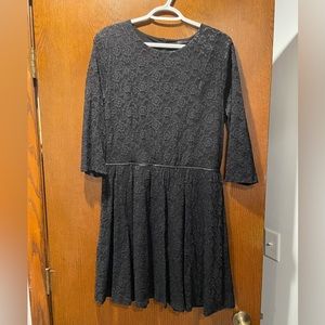 Black Dress open back size large